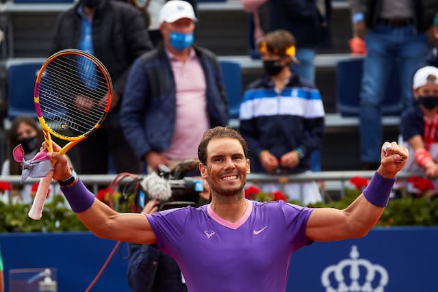 Rafael Nadal has won the Barcelona Open to return to world number two