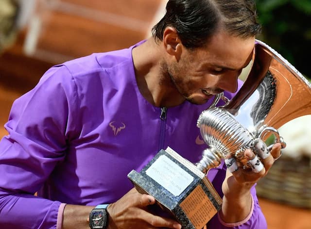 Rafael Nadal beat  Novak Djokovic to win the Rome Masters